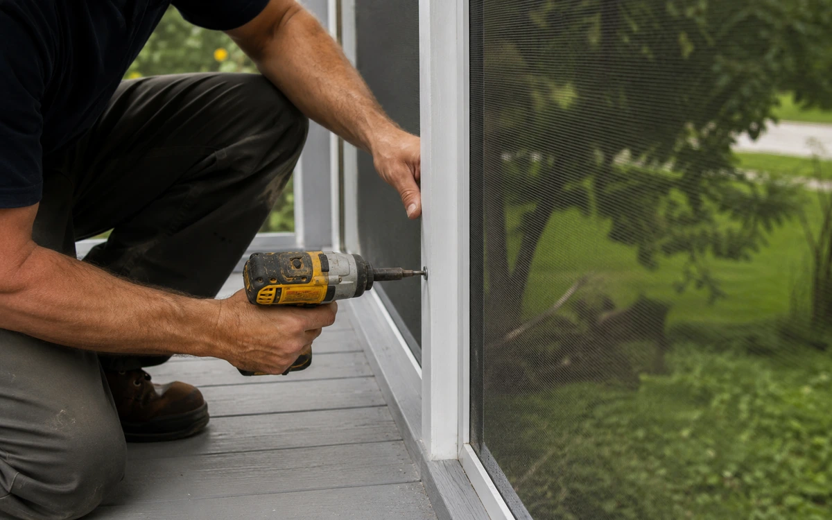 Screened porch installation contractor